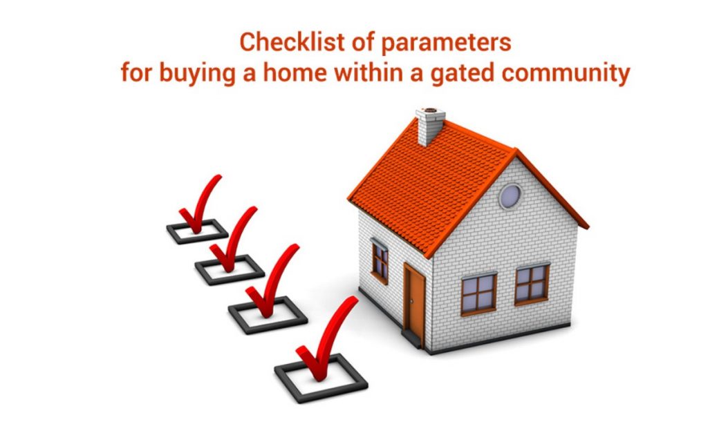 Checklist of Parameters for Buying a Home Within a Gated Community