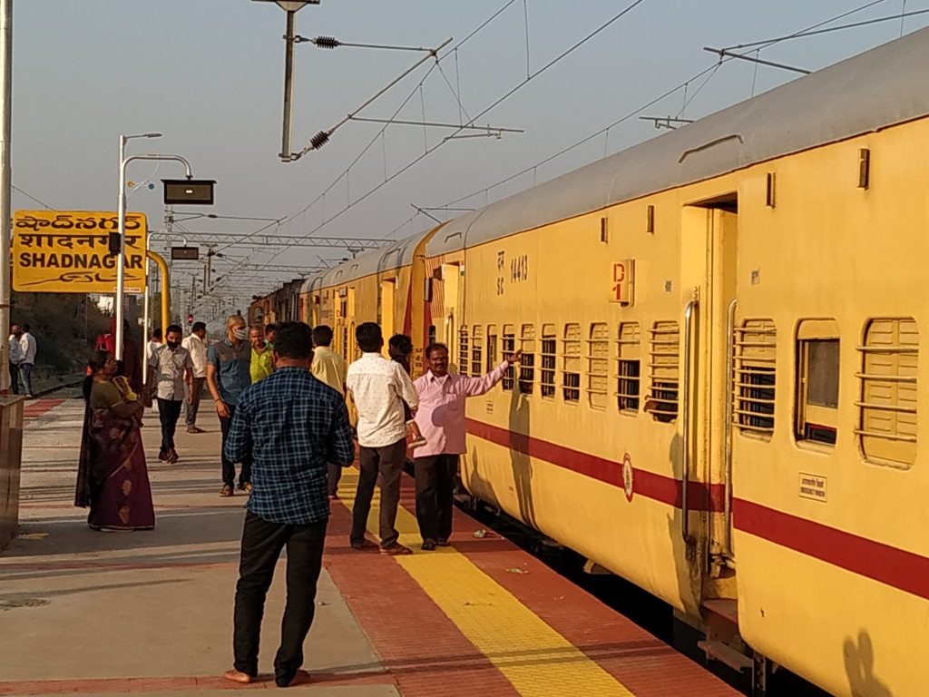 Rail Transport In Shadnagar