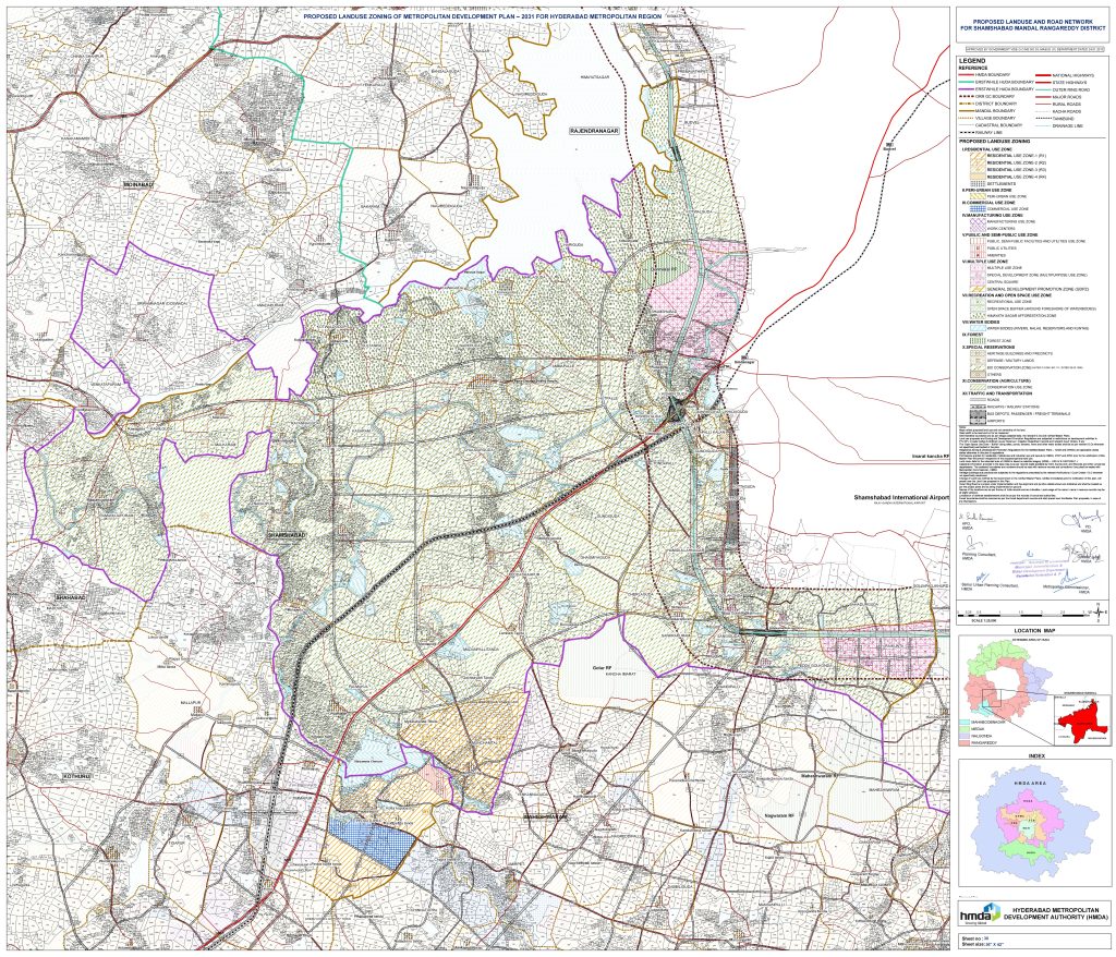 Shamshabad HMDA Master Plan 2031