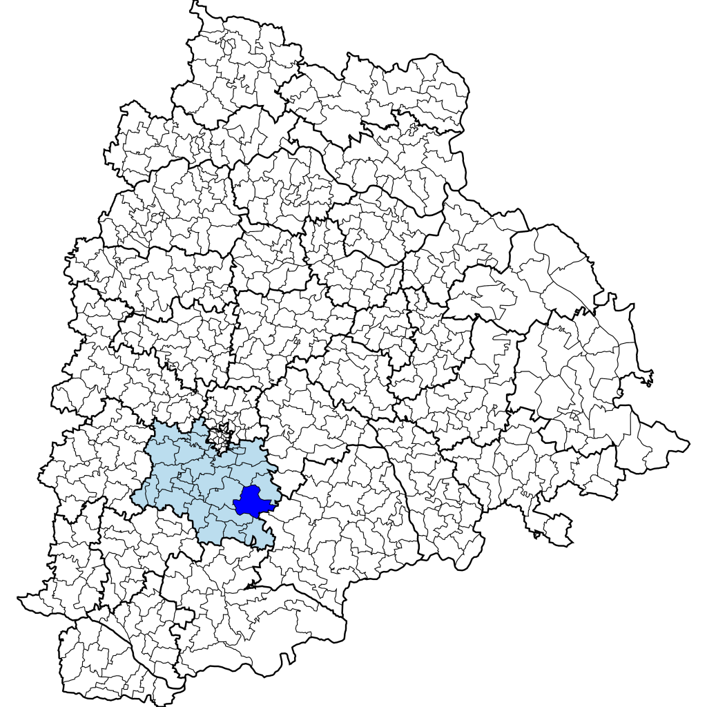 Yacharam Mandal Map