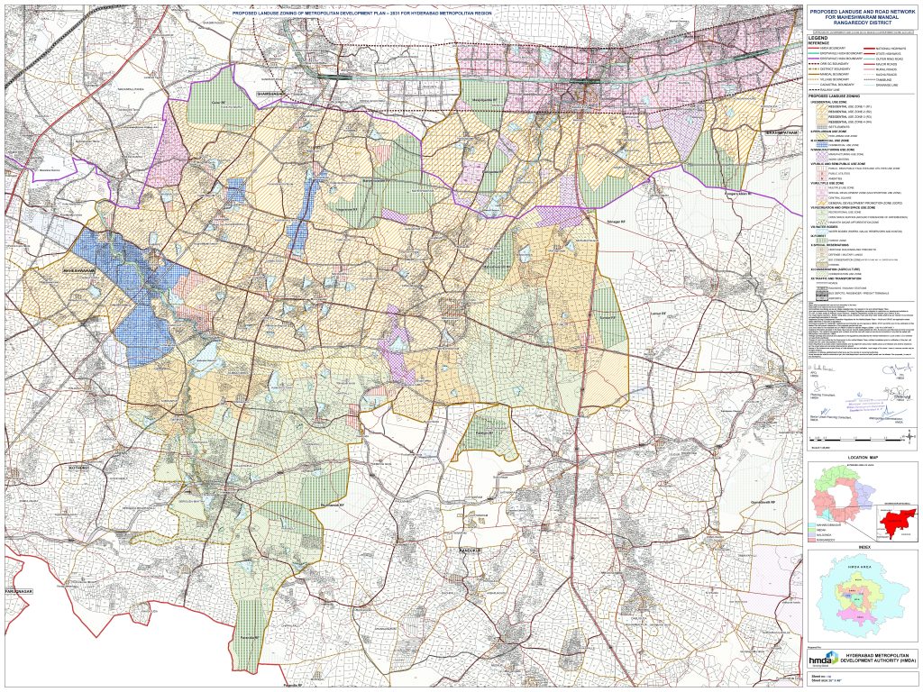 Maheshwaram HMDA Master Plan 2031