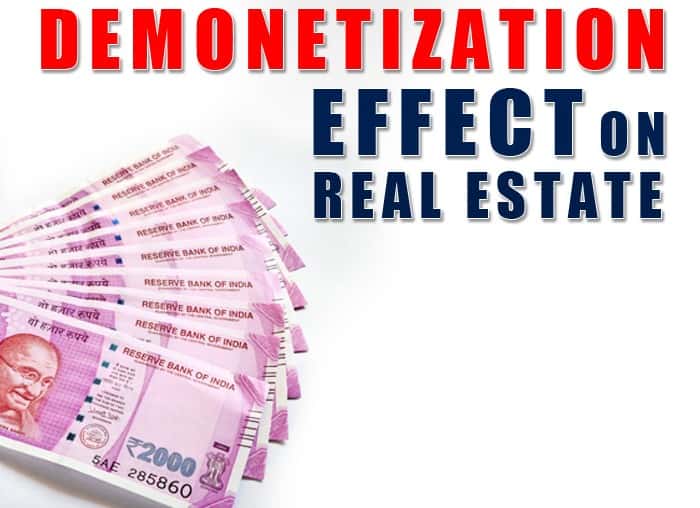 Demonetization Impact On Real Estate