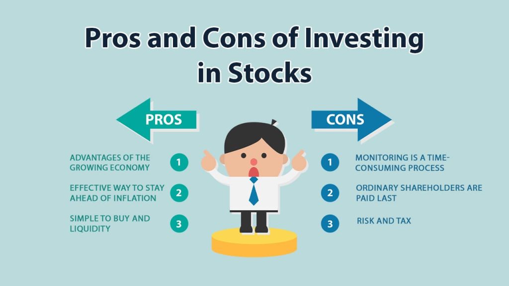 pros and cons of the Stock market
