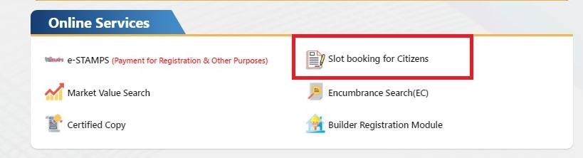 Slot Book in IGRS