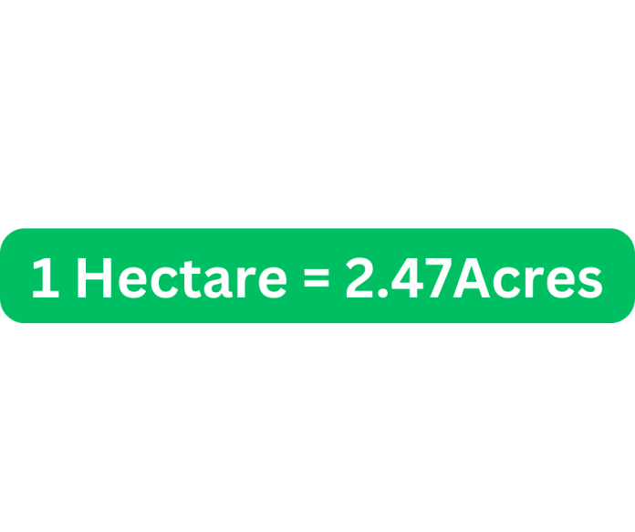 Hectare to Acre