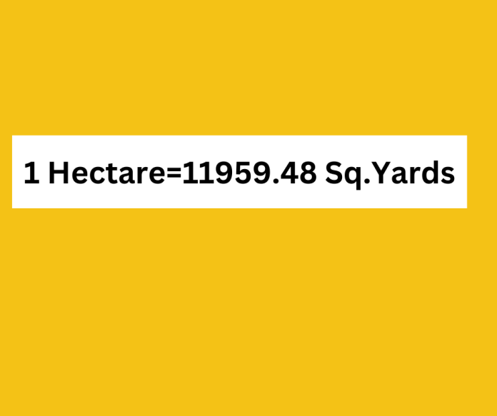 hectare to sq.yards