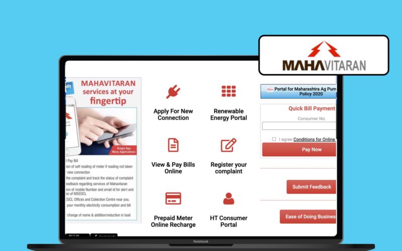 Mahavitaran online view bill