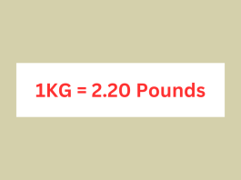 1kg in pounds