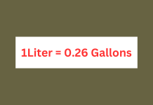 Liter to Gallon