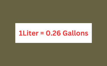 Liter to Gallon