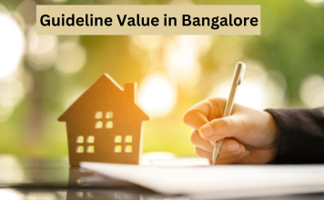 Guideline value in Bangalore