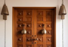 Puja room door designs