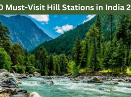 Top 10 Must-Visit Hill Stations in India 2024