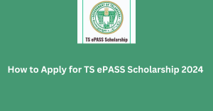 TS ePASS Scholarship status