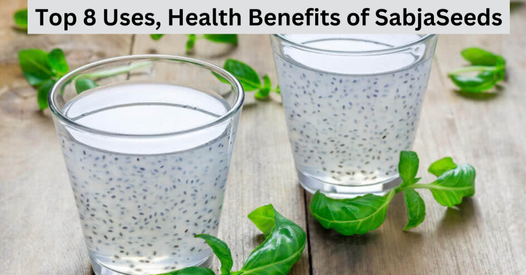 Why Drink Sabja Water?Top 8 Uses,Health Benefits of SabjaSeeds