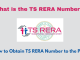 TS RERA Number