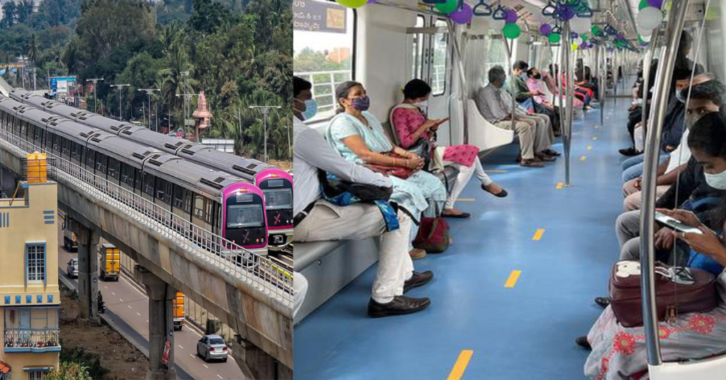 Metro Ridership Record-Breaking Bangalore Metro Ridership: Peak stations, Impact